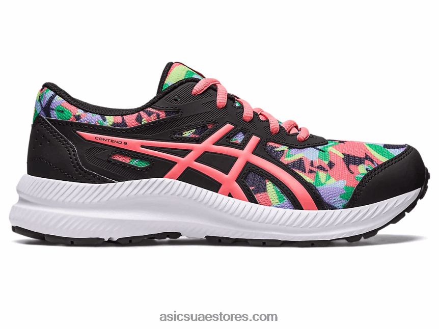 Asics أسود / بابايا تتعامل مع 8 مدرسة ابتدائية 2N24DJ4250