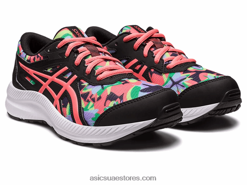 Asics أسود / بابايا تتعامل مع 8 مدرسة ابتدائية 2N24DJ4250