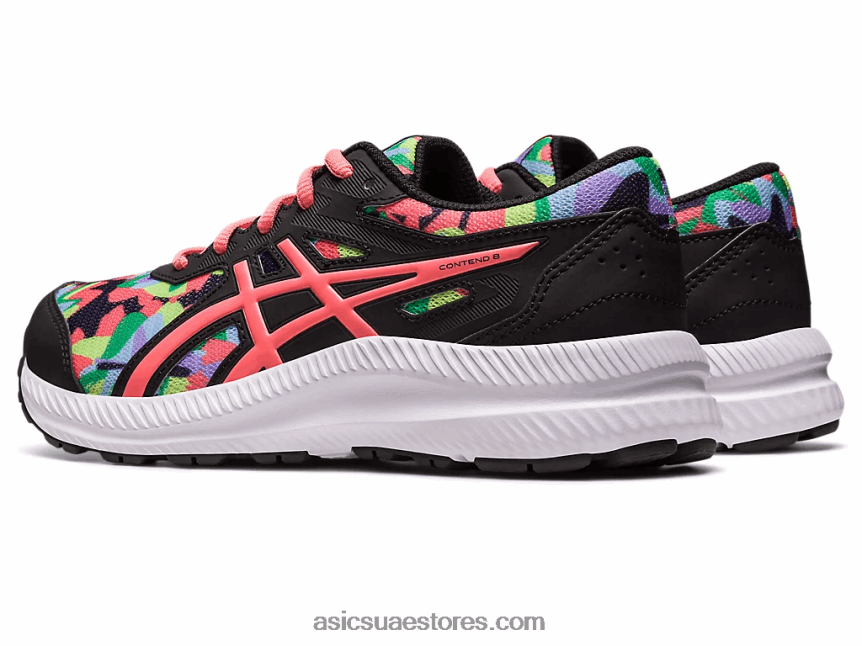 Asics أسود / بابايا تتعامل مع 8 مدرسة ابتدائية 2N24DJ4250