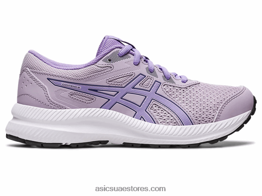 Asics الغسق البنفسجي / البنفسجي الرقمي تتعامل مع 8 مدرسة ابتدائية 2N24DJ4253