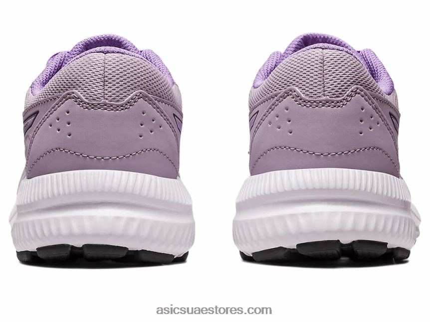 Asics الغسق البنفسجي / البنفسجي الرقمي تتعامل مع 8 مدرسة ابتدائية 2N24DJ4253