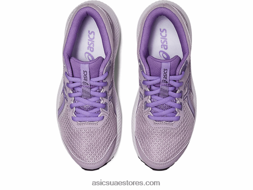 Asics الغسق البنفسجي / البنفسجي الرقمي تتعامل مع 8 مدرسة ابتدائية 2N24DJ4253