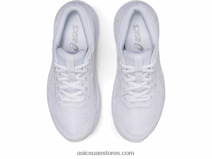 Asics أبيض تتعامل مع 8 مدرسة ابتدائية 2N24DJ4332