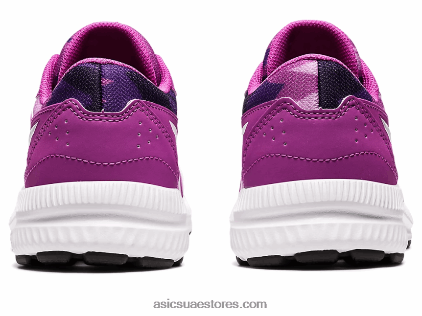 Asics الأوركيد / أبيض تتعامل مع 8 مدرسة ابتدائية 2N24DJ4348
