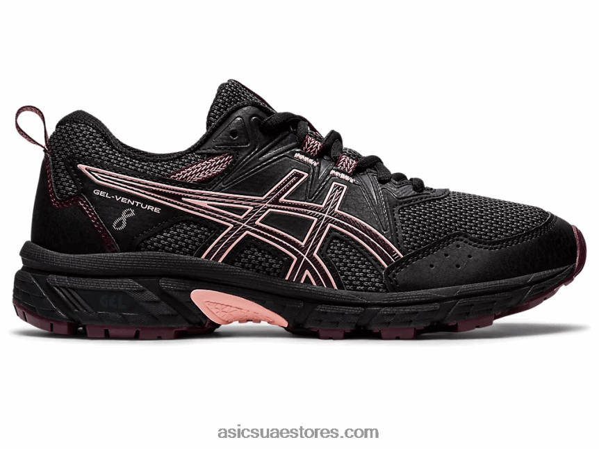 Asics أسود / المريخ العميق مدرسة جيل فينشر 8 الابتدائية 2N24DJ4371