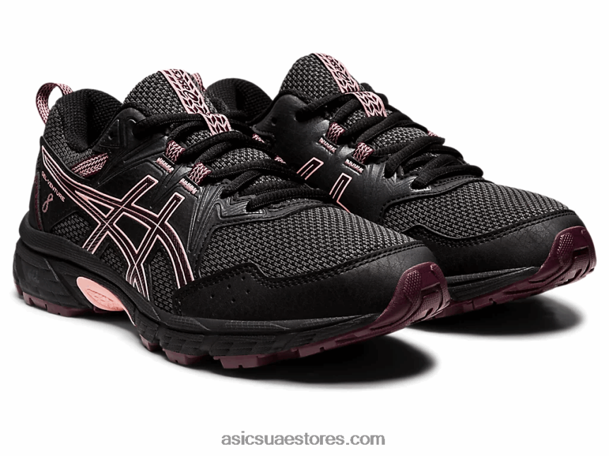 Asics أسود / المريخ العميق مدرسة جيل فينشر 8 الابتدائية 2N24DJ4371