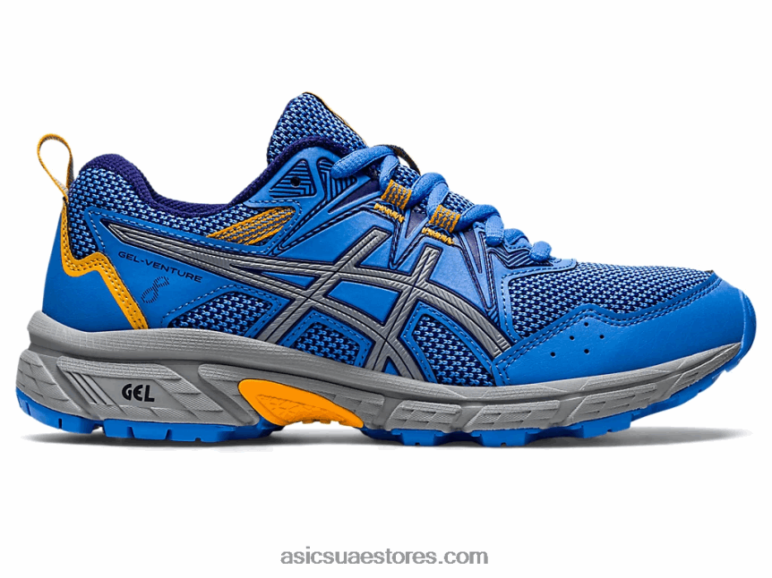 Asics الساحل الأزرق / الغوص الأزرق مدرسة جيل فينشر 8 الابتدائية 2N24DJ4372