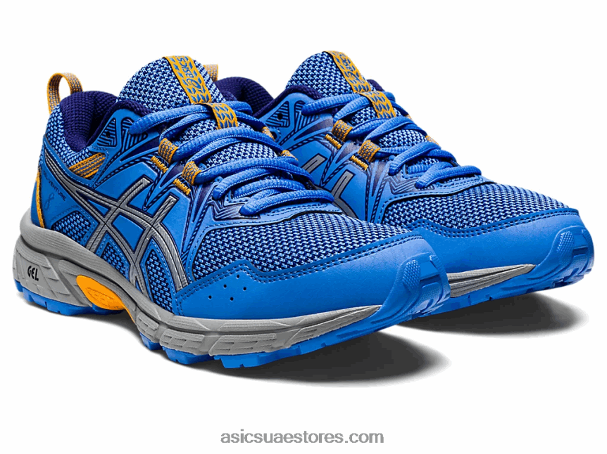 Asics الساحل الأزرق / الغوص الأزرق مدرسة جيل فينشر 8 الابتدائية 2N24DJ4372