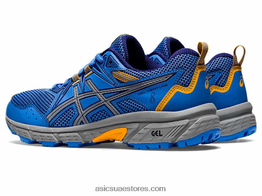Asics الساحل الأزرق / الغوص الأزرق مدرسة جيل فينشر 8 الابتدائية 2N24DJ4372