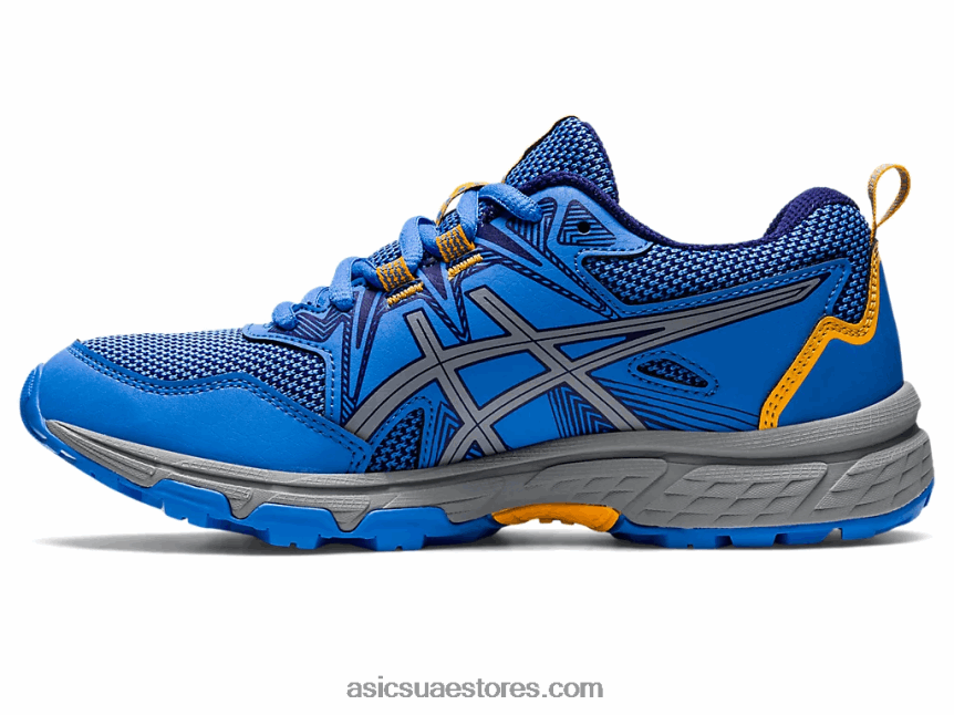 Asics الساحل الأزرق / الغوص الأزرق مدرسة جيل فينشر 8 الابتدائية 2N24DJ4372