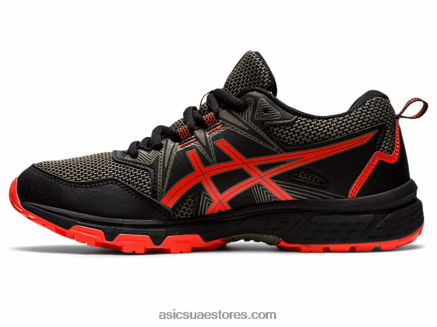 Asics طماطم سوداء / كرزية مدرسة جيل فينشر 8 الابتدائية 2N24DJ4389