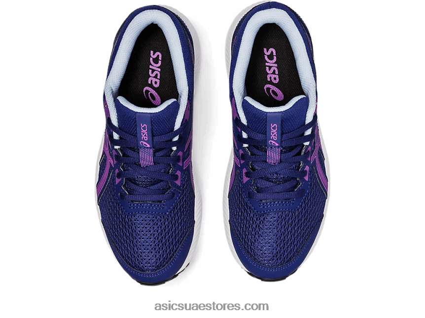 Asics الغوص الأزرق / الأوركيد تتعامل مع 8 مدرسة ابتدائية 2N24DJ4399