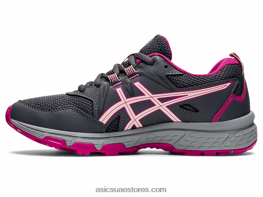 Asics رمادي الناقل / نسيم مدرسة جيل فينشر 8 الابتدائية 2N24DJ4424