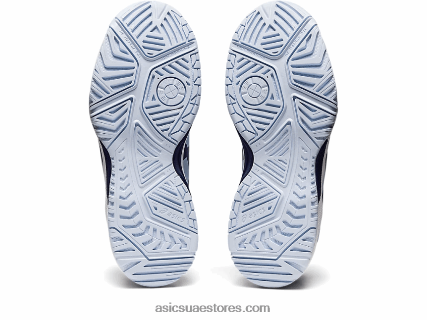 Asics السماء الناعمة / الغوص الأزرق هلام القرار 8 الصف المدرسة 2N24DJ4441