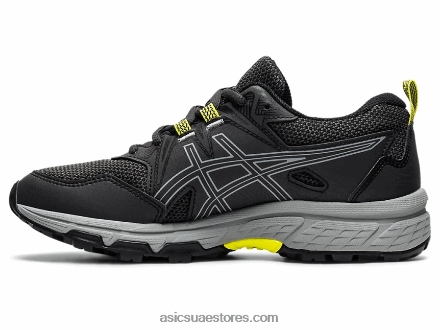 Asics الجرافيت الرمادي مدرسة جيل فينشر 8 الابتدائية 2N24DJ4495