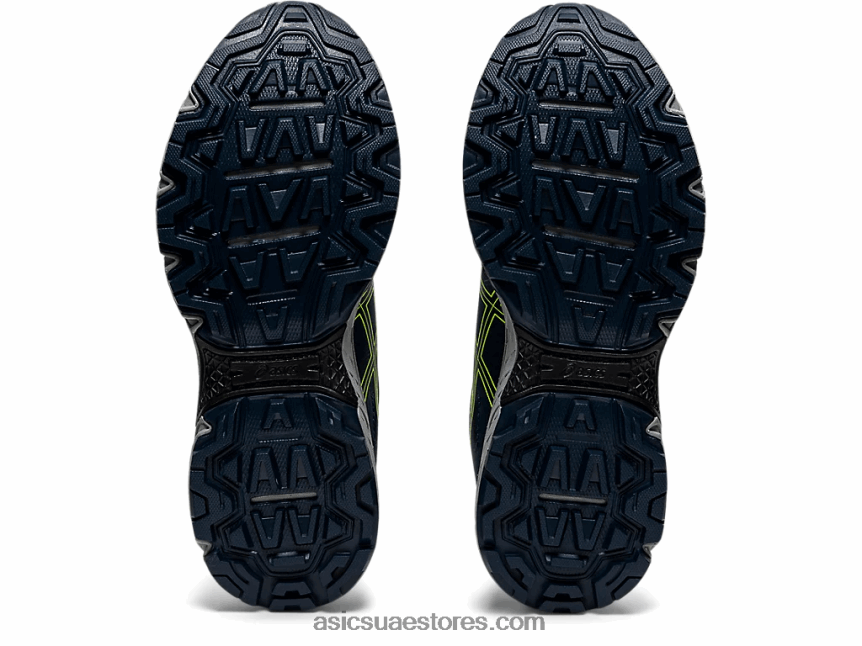 Asics الأزرق الفرنسي / الأخضر الخطر مدرسة جيل فينشر 8 الابتدائية 2N24DJ4505