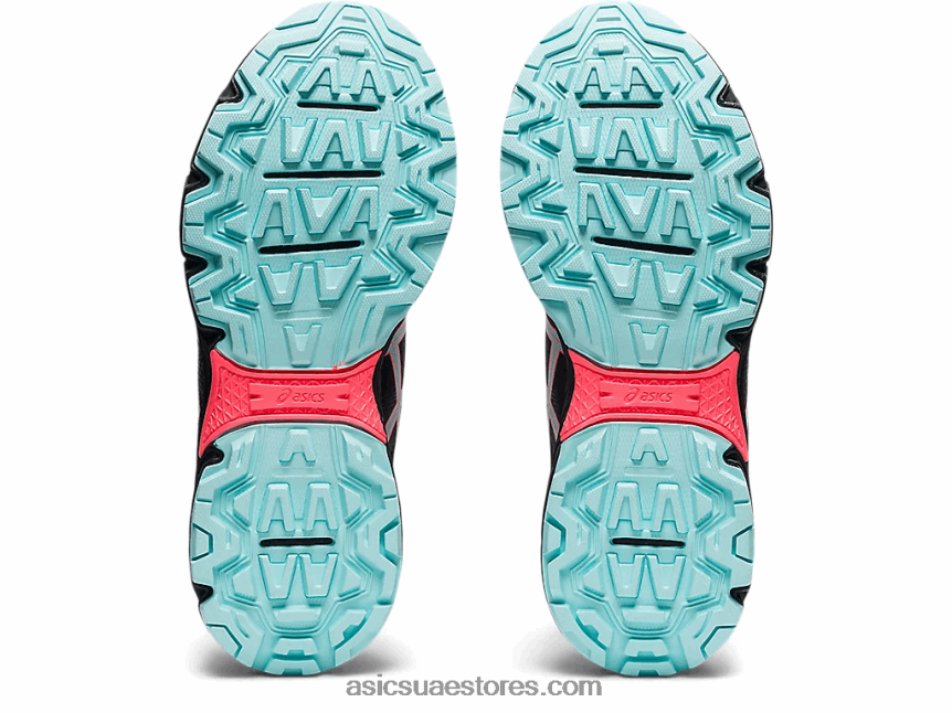 Asics أسود / أزرق واضح مدرسة جيل فينشر 8 الابتدائية 2N24DJ4510