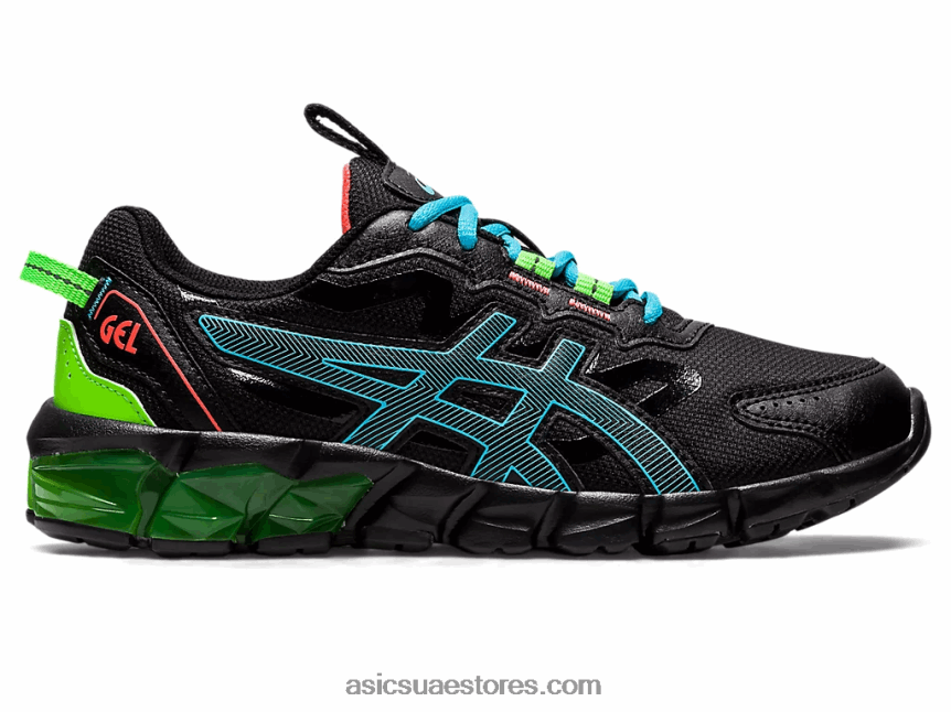 Asics أسود / حوض السمك جيل - كوانتوم 90 3 ابتدائي 2N24DJ4373