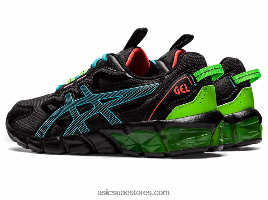 Asics أسود / حوض السمك جيل - كوانتوم 90 3 ابتدائي 2N24DJ4373