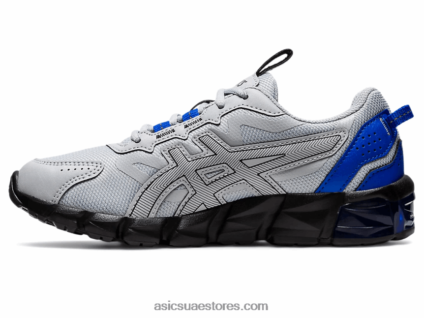 Asics بيدمونت رمادي / أسود جيل - كوانتوم 90 3 ابتدائي 2N24DJ911