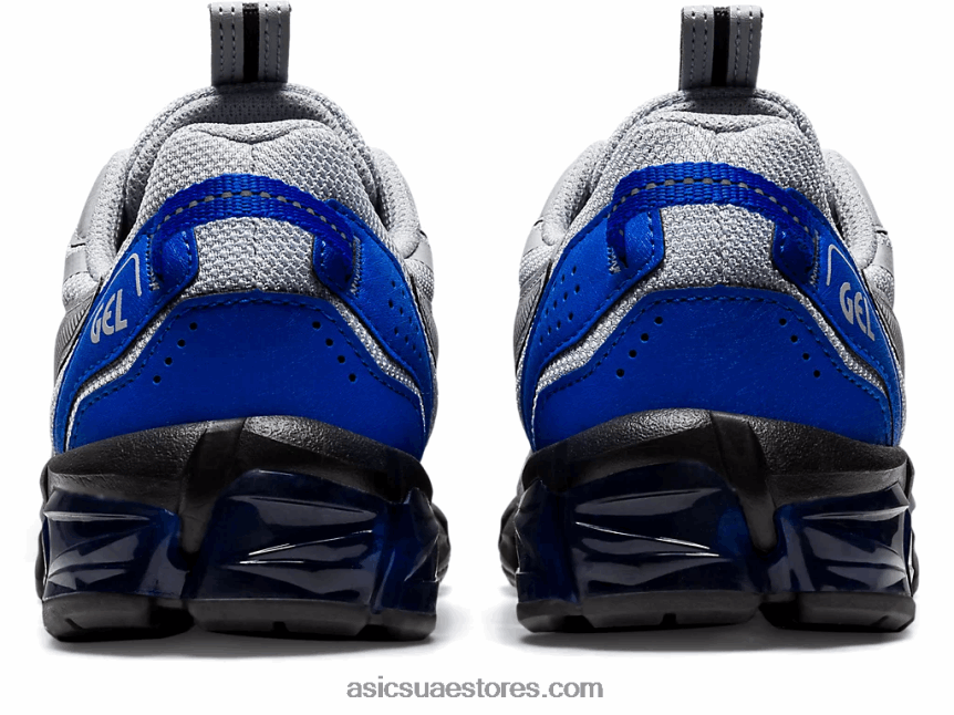 Asics بيدمونت رمادي / أسود جيل - كوانتوم 90 3 ابتدائي 2N24DJ911