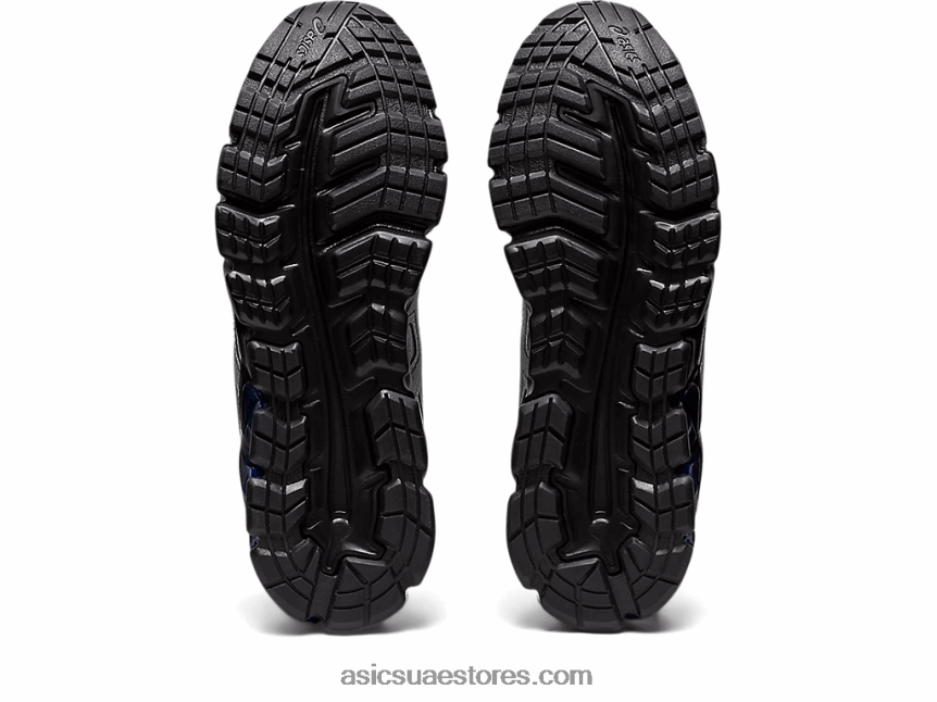 Asics بيدمونت رمادي / أسود جيل - كوانتوم 90 3 ابتدائي 2N24DJ911