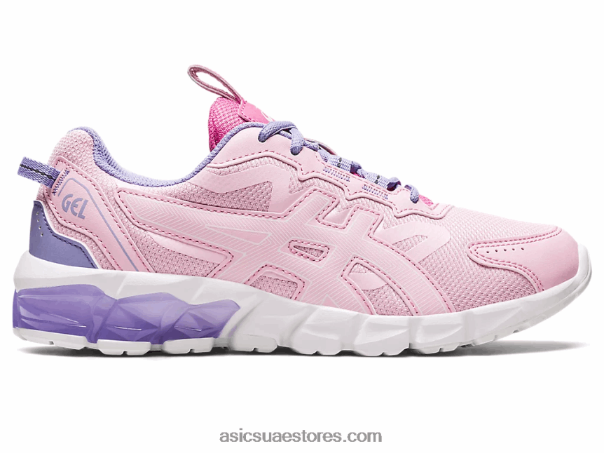 Asics حلوى القطن / أبيض جيل - كوانتوم 90 3 ابتدائي 2N24DJ927