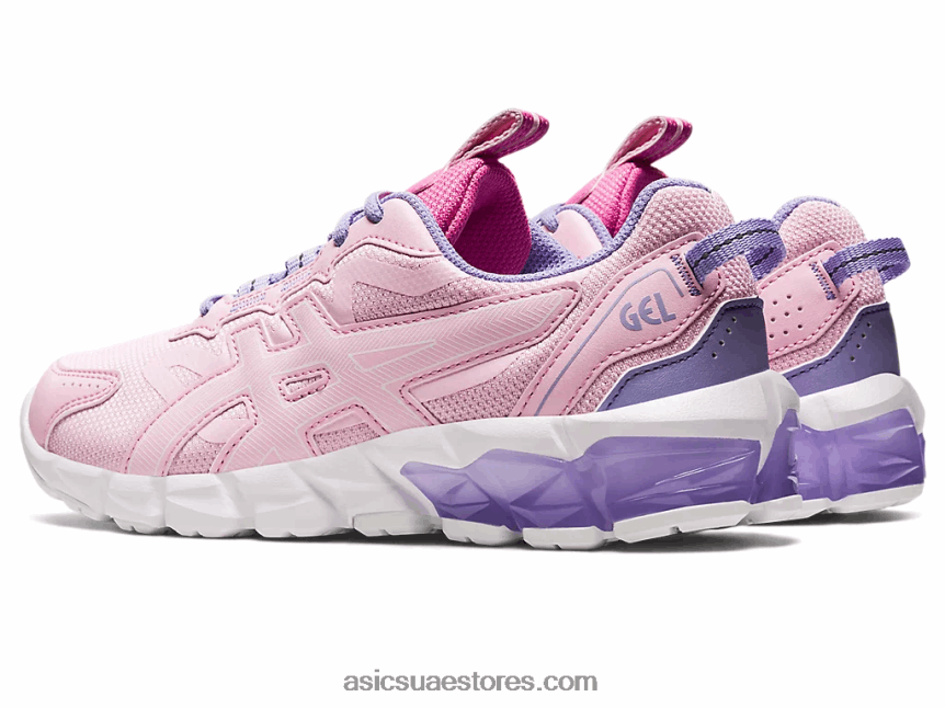 Asics حلوى القطن / أبيض جيل - كوانتوم 90 3 ابتدائي 2N24DJ927