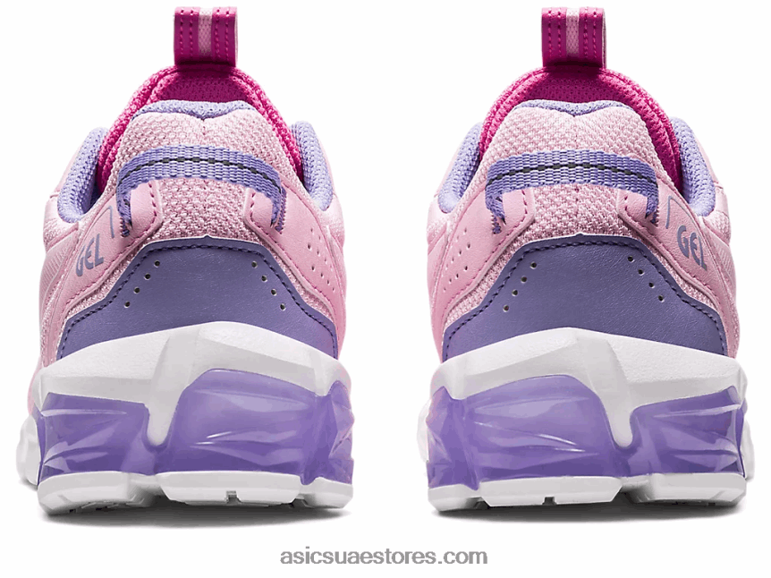 Asics حلوى القطن / أبيض جيل - كوانتوم 90 3 ابتدائي 2N24DJ927