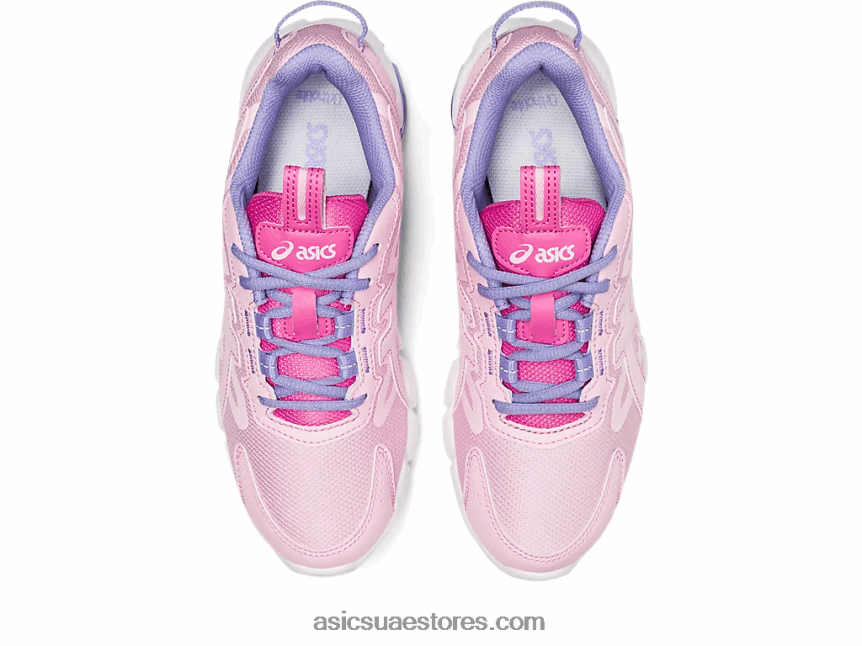 Asics حلوى القطن / أبيض جيل - كوانتوم 90 3 ابتدائي 2N24DJ927