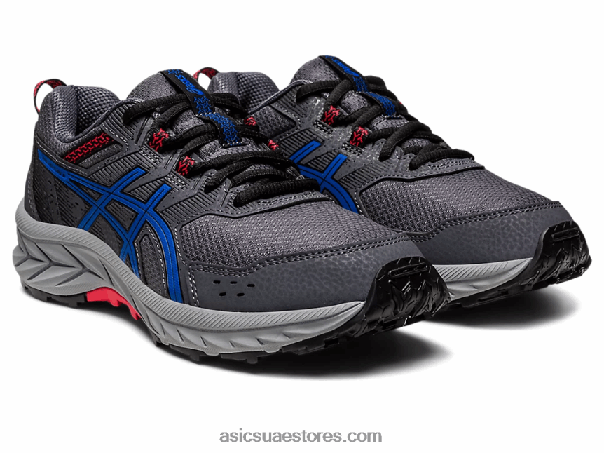 Asics الناقل الرمادي / التونة الزرقاء مدرسة جيل فينشر 9 الابتدائية 2N24DJ4216