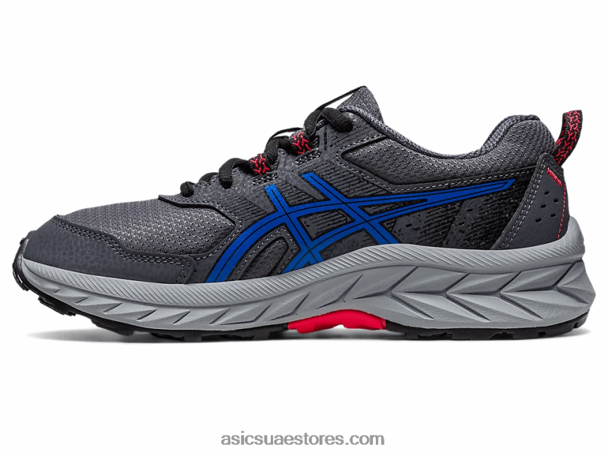 Asics الناقل الرمادي / التونة الزرقاء مدرسة جيل فينشر 9 الابتدائية 2N24DJ4216