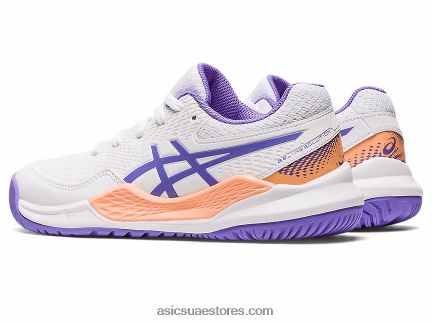 Asics أبيض / جمشت جل القرار 9 الصفية 2N24DJ4222