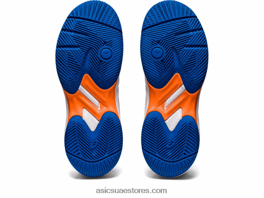 Asics تونة أزرق / خوخ شمس لعبة جل 9 مدرسة ابتدائية 2N24DJ4227