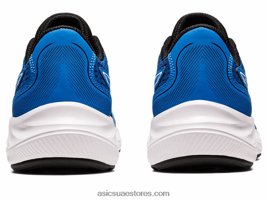 Asics أزرق كهربائي / أبيض مدرسة جيل اكسايت 9 الابتدائية 2N24DJ4368