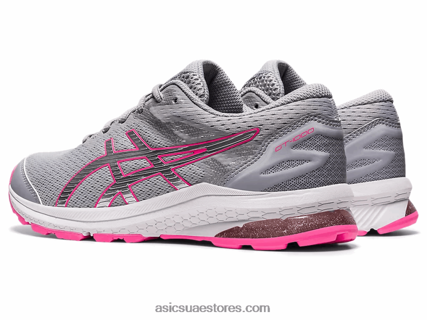 Asics الرمادي بيدمونت / الفضة النقية مدرسة GT-1000 10 الصفية 2N24DJ4310