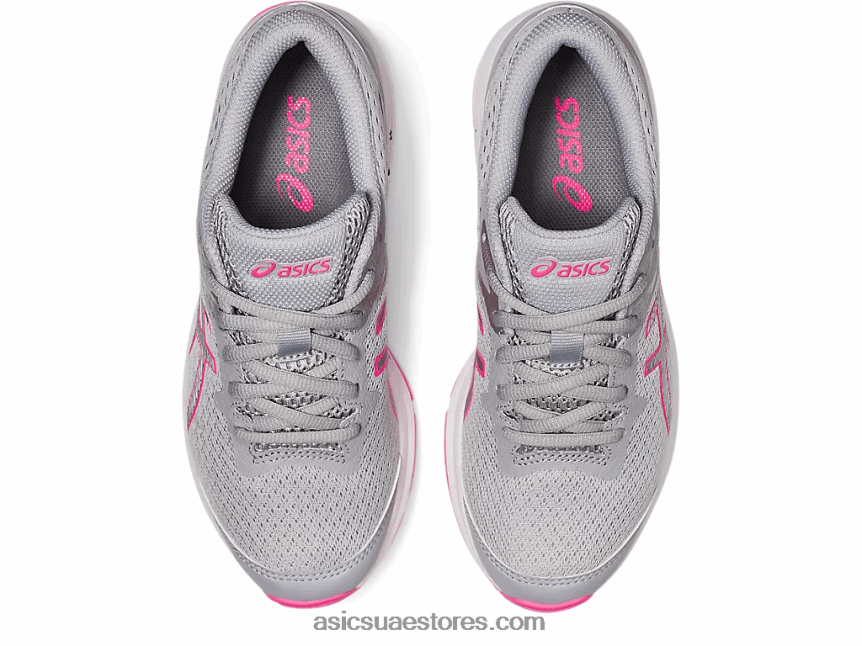 Asics الرمادي بيدمونت / الفضة النقية مدرسة GT-1000 10 الصفية 2N24DJ4310