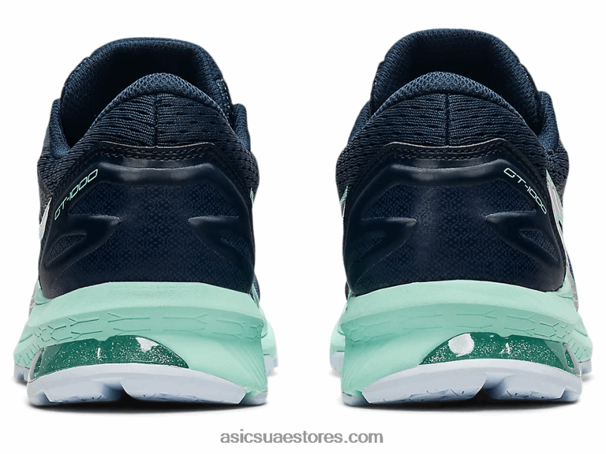 Asics الرعد الأزرق / الفضة النقية مدرسة GT-1000 10 الصفية 2N24DJ4434
