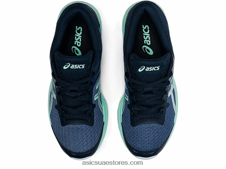 Asics الرعد الأزرق / الفضة النقية مدرسة GT-1000 10 الصفية 2N24DJ4434