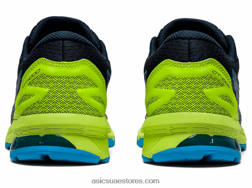 Asics الأزرق الفرنسي / أكوا الرقمية مدرسة GT-1000 10 الصفية 2N24DJ4519