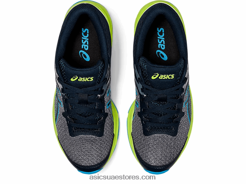 Asics الأزرق الفرنسي / أكوا الرقمية مدرسة GT-1000 10 الصفية 2N24DJ4519