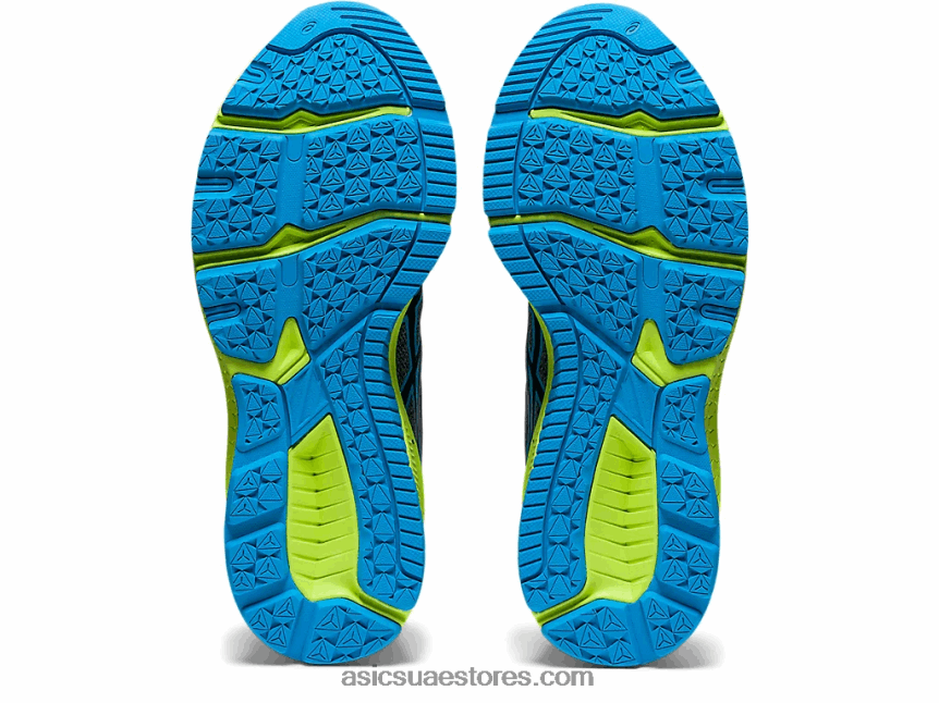 Asics الأزرق الفرنسي / أكوا الرقمية مدرسة GT-1000 10 الصفية 2N24DJ4519