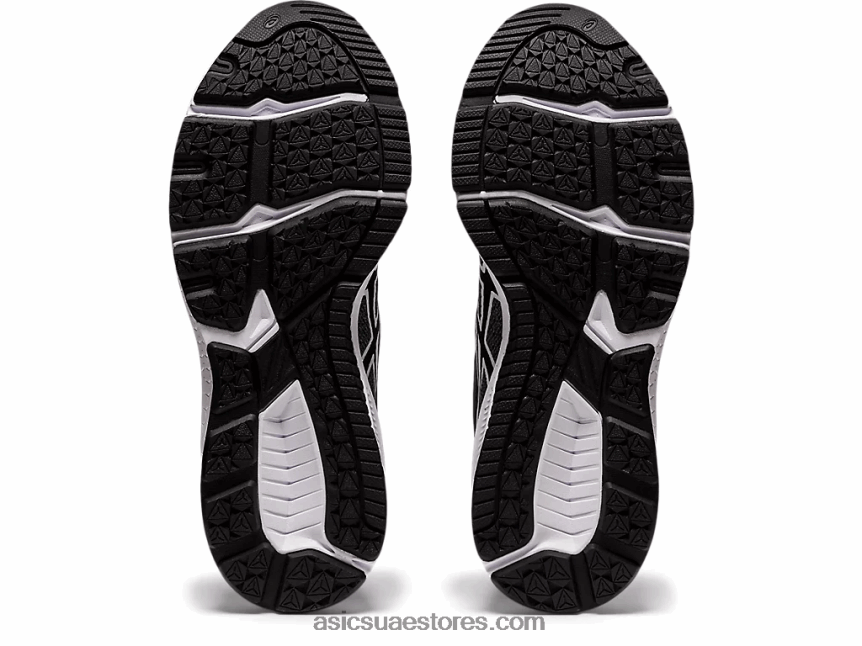 Asics أسود / أبيض مدرسة GT-1000 10 الصفية 2N24DJ4533