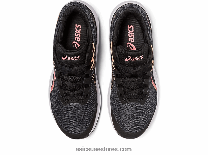 Asics أسود / بابايا المدرسة الابتدائية GT-1000 11 2N24DJ4292