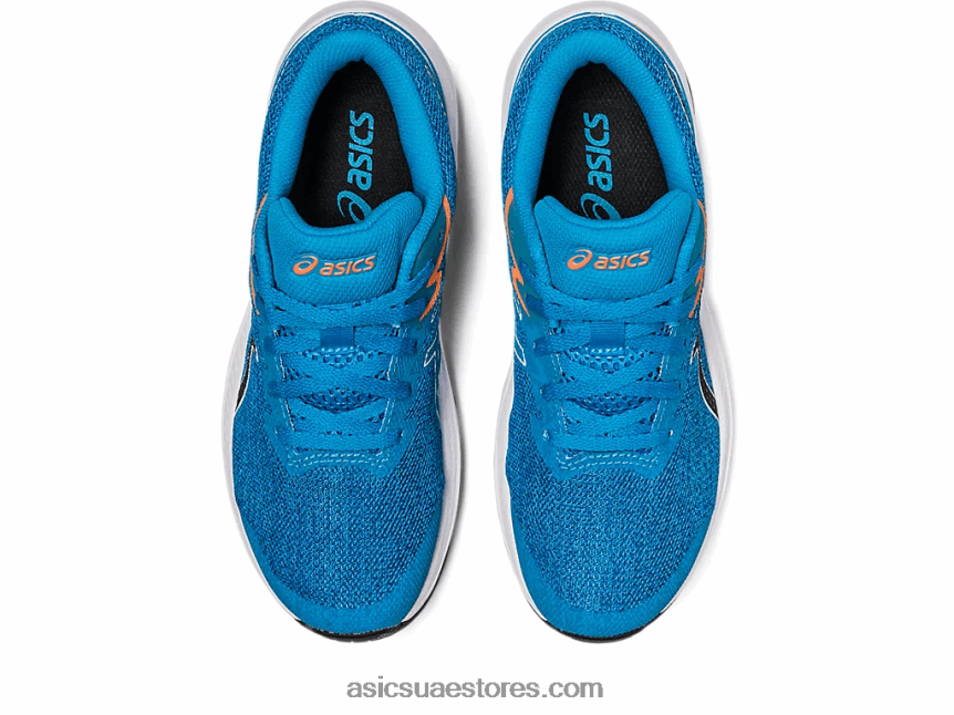 Asics الجزيرة أزرق / أسود المدرسة الابتدائية GT-1000 11 2N24DJ4294
