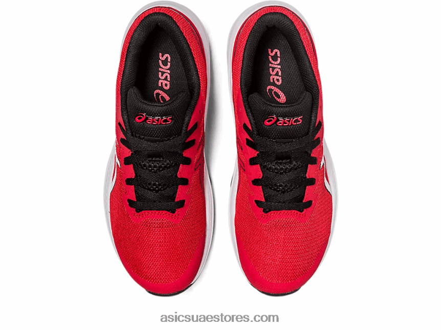 Asics أحمر كهربائي / أبيض المدرسة الابتدائية GT-1000 11 2N24DJ4313