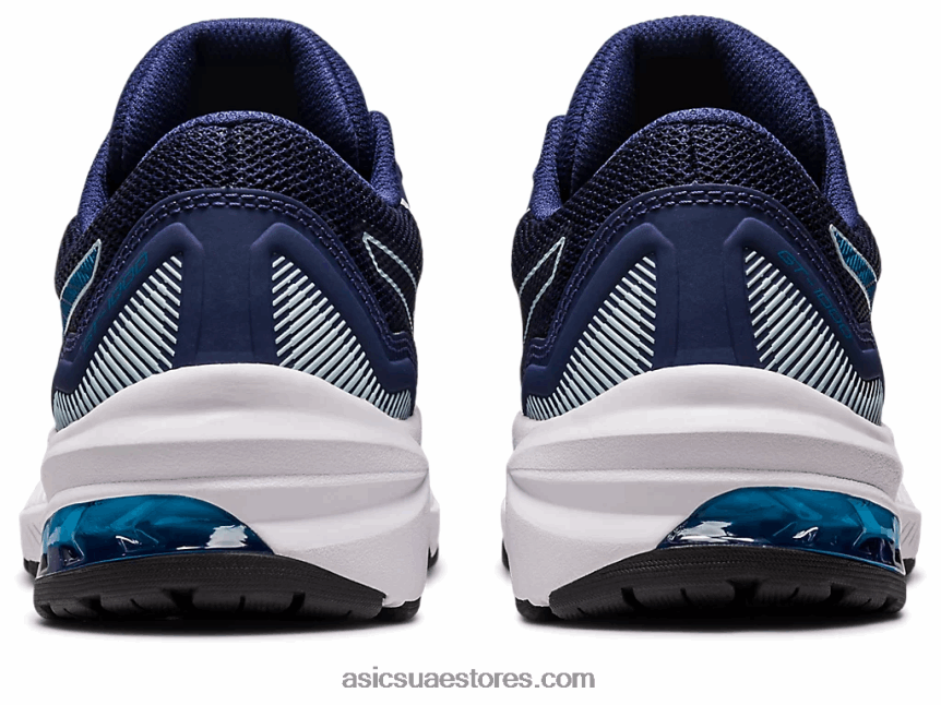 Asics أزرق نيلي / أزرق تولد من جديد المدرسة الابتدائية GT-1000 11 2N24DJ4314