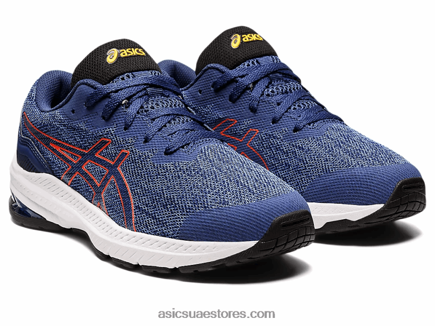 Asics اللازوردية / أعماق المحيط المدرسة الابتدائية GT-1000 11 2N24DJ4341