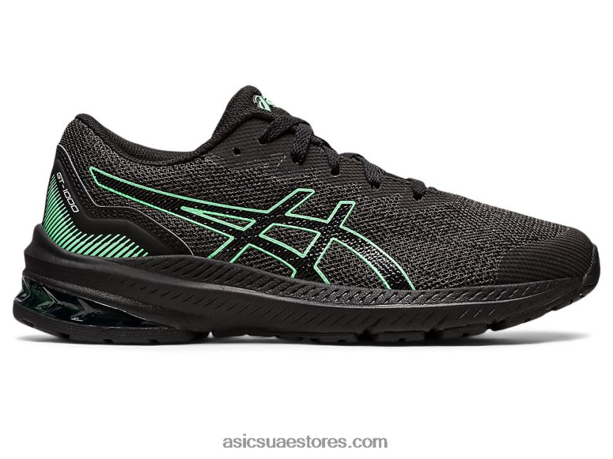 Asics رمادي جرافيت / ورقة جديدة المدرسة الابتدائية GT-1000 11 2N24DJ4351
