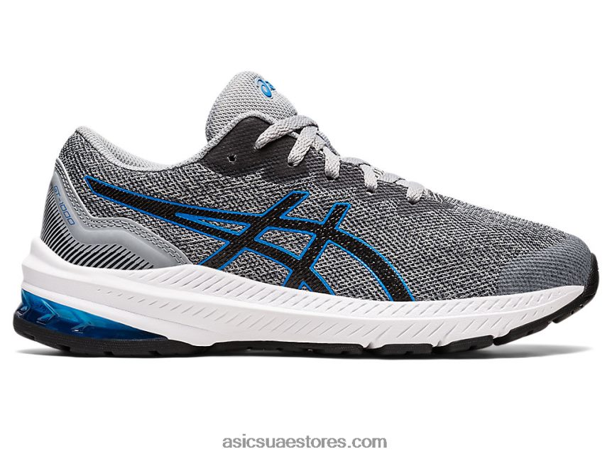 Asics صفيحة صخرية / أسود المدرسة الابتدائية GT-1000 11 2N24DJ4354